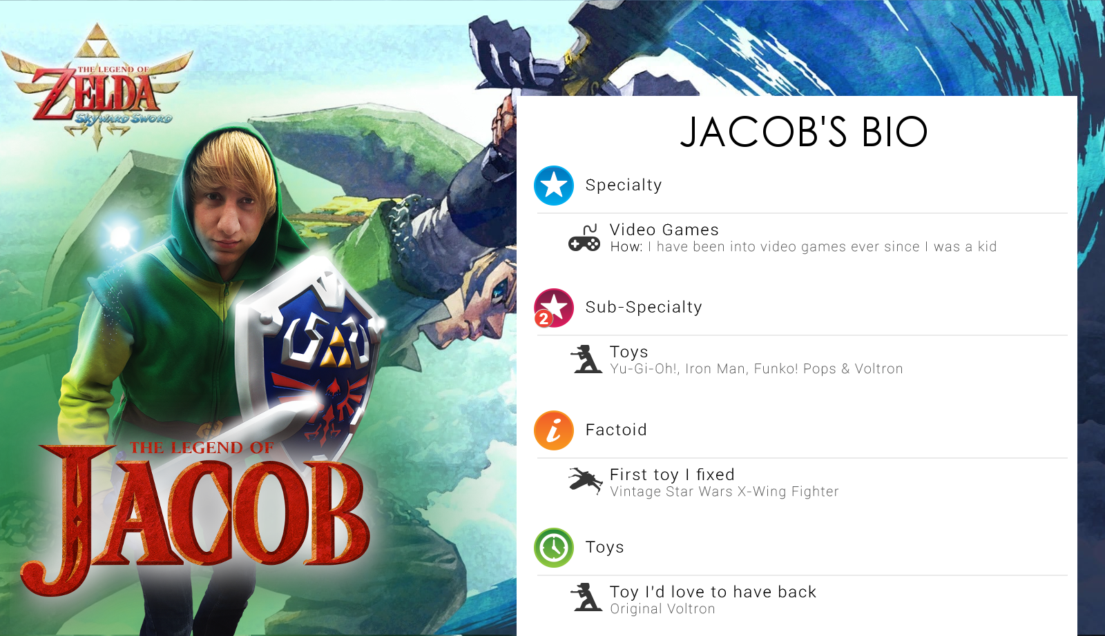 Jacob's bio