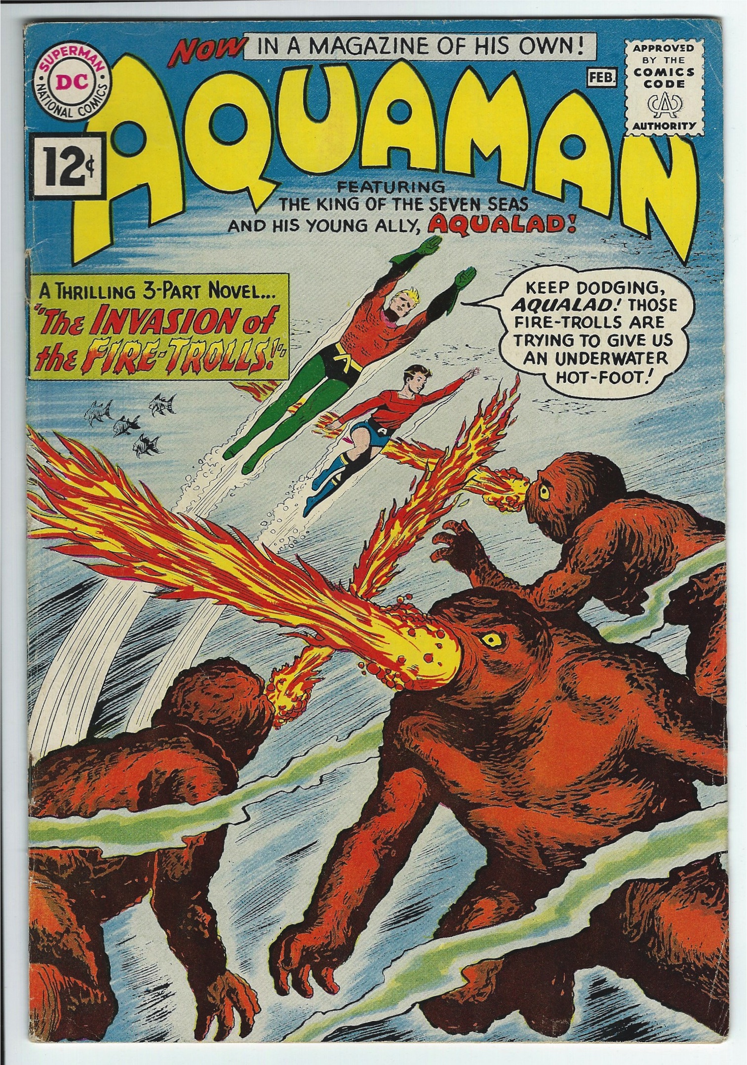 DC Comics Aquaman (1962) #1: First appearance in solo title 1