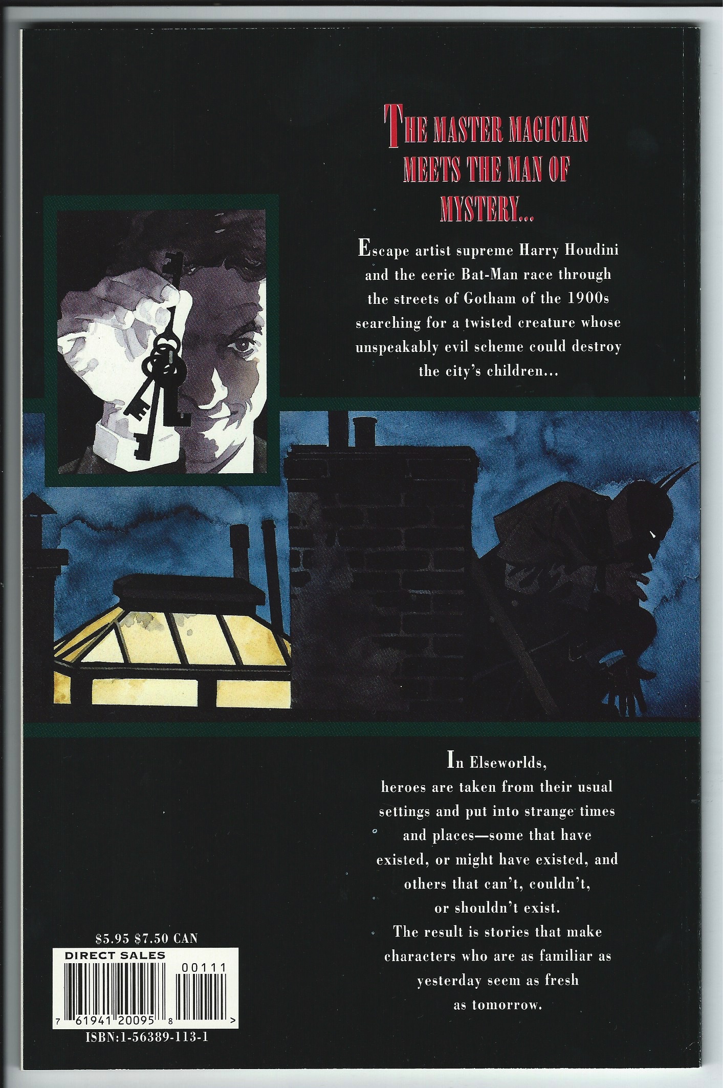 DC Comics Elseworlds Batman: Houdini Graphic Novel 2.jpg DC Comics Elseworlds Batman: Houdini Graphic Novel 2