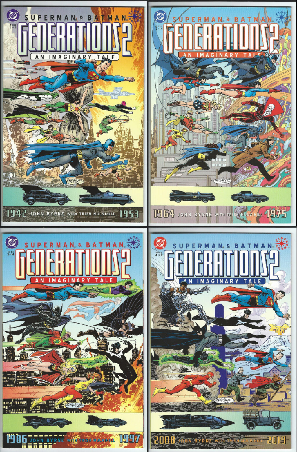 DC Elseworlds Superman & Batman Generations 2: #1 – 4 (Complete Set) 0