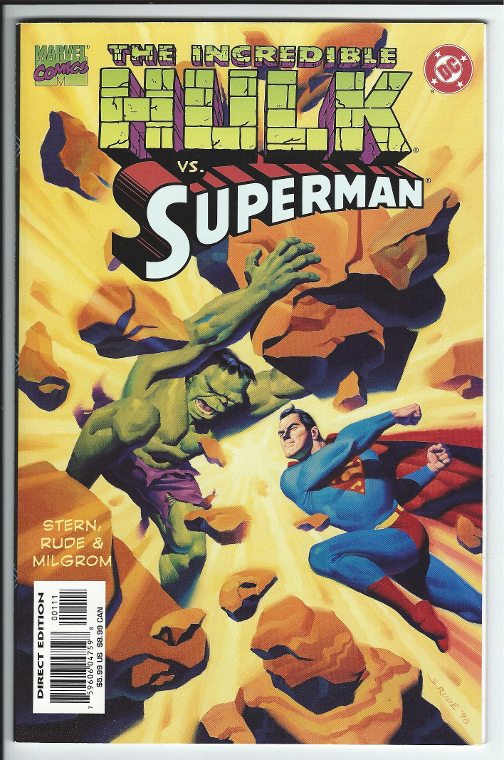 Marvel & DC Comics Incredible Hulk vs. Superman Graphic Novel 1.jpg Marvel & DC Comics Incredible Hulk vs. Superman Graphic Novel 1
