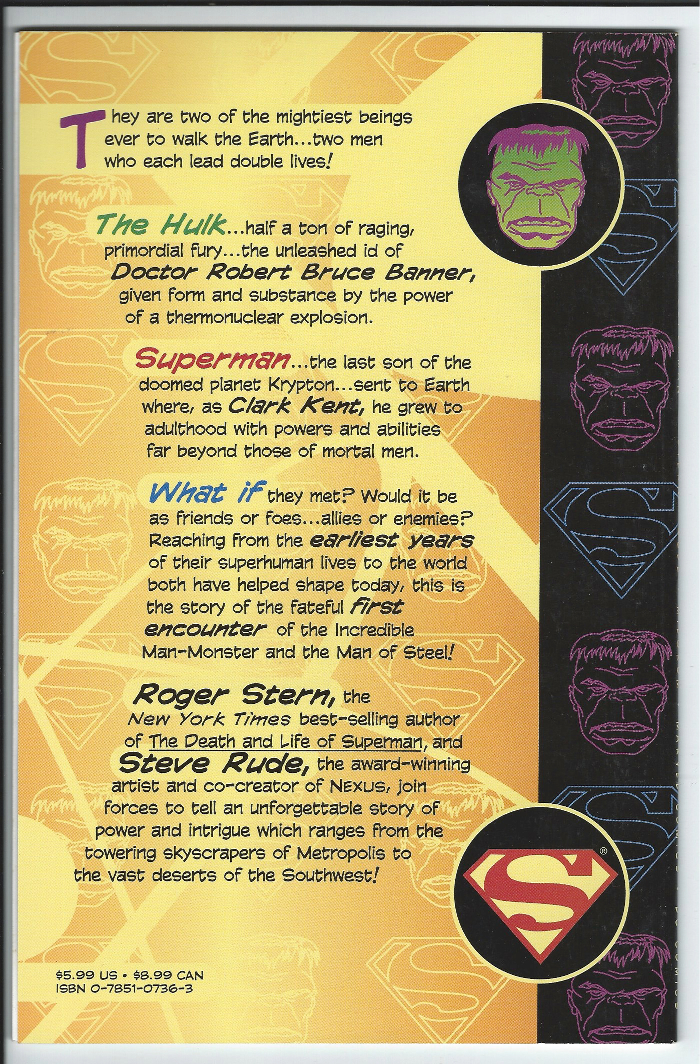 Marvel & DC Comics Incredible Hulk vs. Superman Graphic Novel 2.jpg Marvel & DC Comics Incredible Hulk vs. Superman Graphic Novel 2