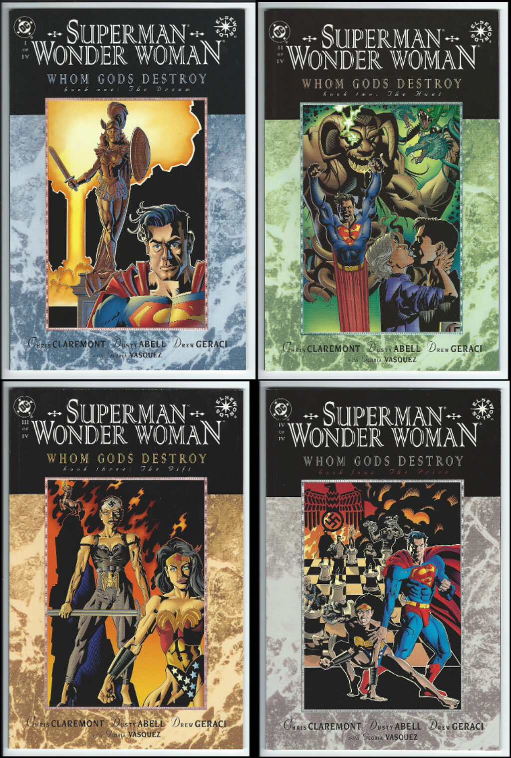DC Elseworlds Superman Wonder Woman: Whom Gods Destroy 1 – 4 0
