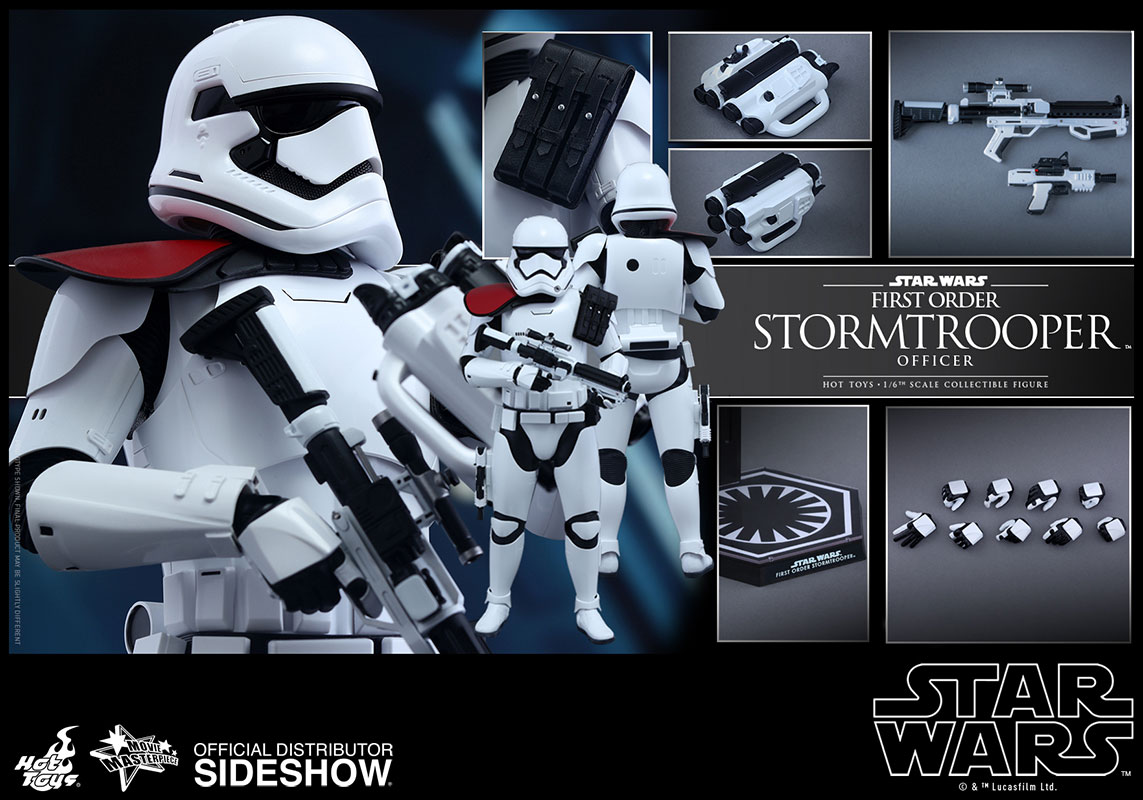 Hot Toys MMS334 Star Wars First Order Stormtrooper Officer 1:6 Scale Figure 3.jpg Hot Toys MMS334 Star Wars First Order Stormtrooper Officer 1:6 Scale Figure 3