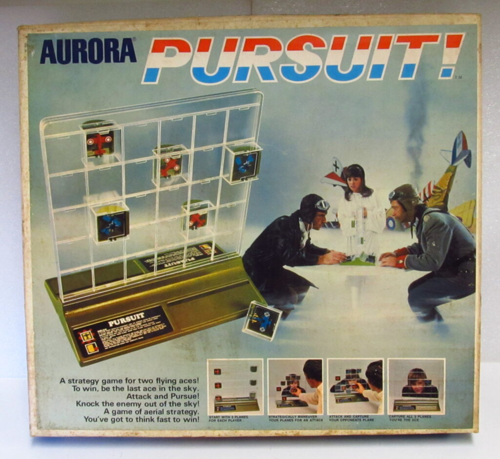 1973 Aurora Pursuit! Aerial Strategy Game