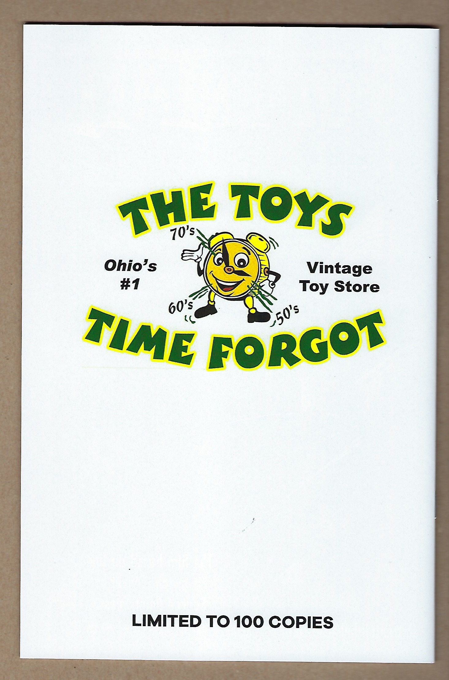 Source Point Press Hope #3 The Toys Time Forgot Retailer Variant Cover 2 Source Point Press Hope #3 The Toys Time Forgot Retailer Variant Cover 2