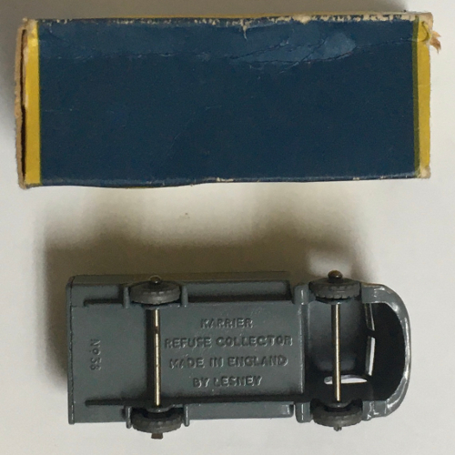 NM Matchbox 38-A Refuse Wagon on Gray Metal Wheels in the Box 6 NM Matchbox 38-A Refuse Wagon on Gray Metal Wheels in the Box 6