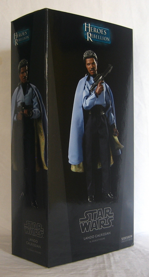 sideshow star wars lando calrissian 1:6 scale figure 1