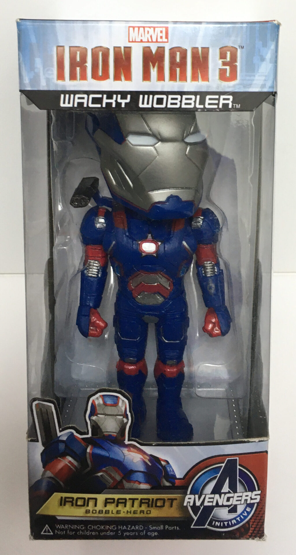 Iron Man 3 Iron Patriot Wacky Wobbler Bobblehead from Funko 1