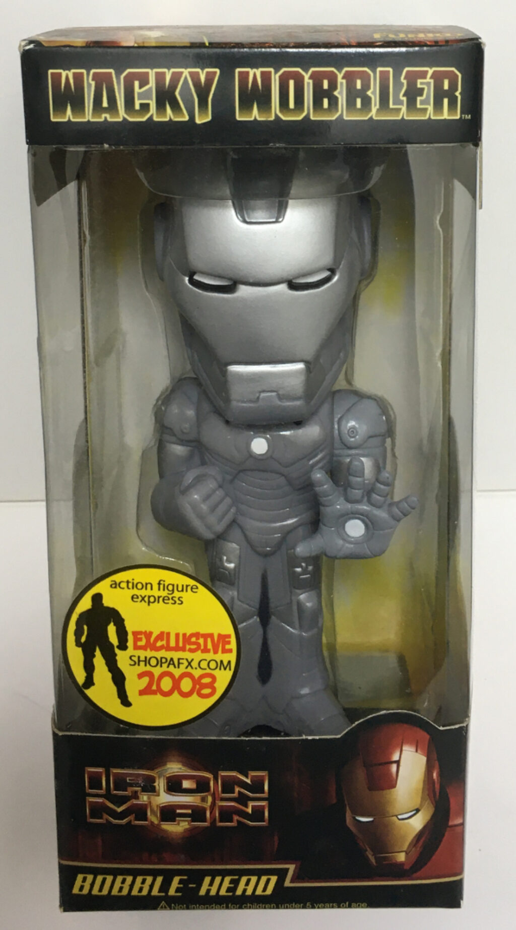 Iron Man Mark II Shopafx.com Wacky Wobbler Bobblehead from Funko 1