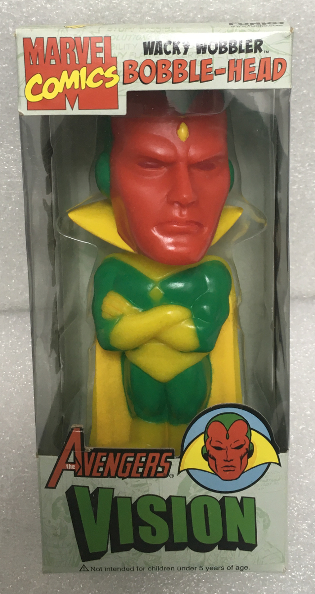 Avengers Vision Wacky Wobbler Bobblehead from Funko 1