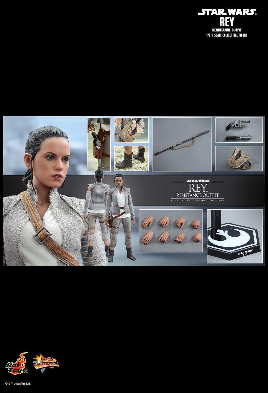 hot-toys-sideshow-exclusive-rey-3 hot toys star wars the force awakens rey 1:6 scale figure 3