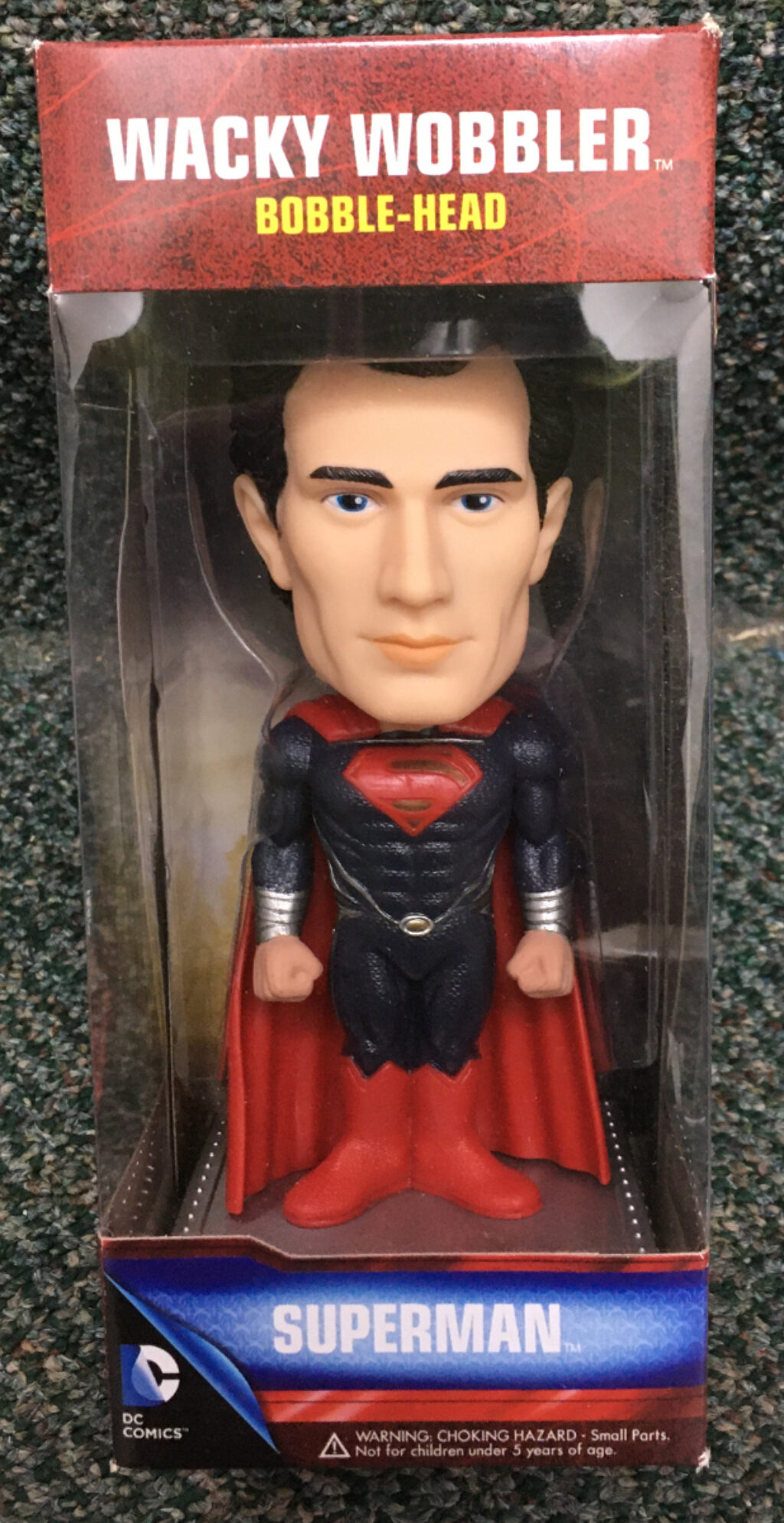 Man of Steel Superman (Henry Cavill) Wacky Wobbler Bobblehead from Funko 1