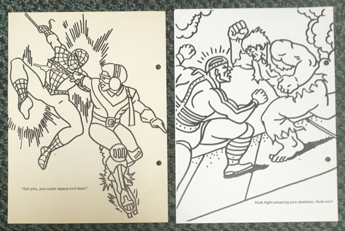pressman-spider-man-hulk-quick-draw-6 pressman spider-man and hulk quick draw set 6