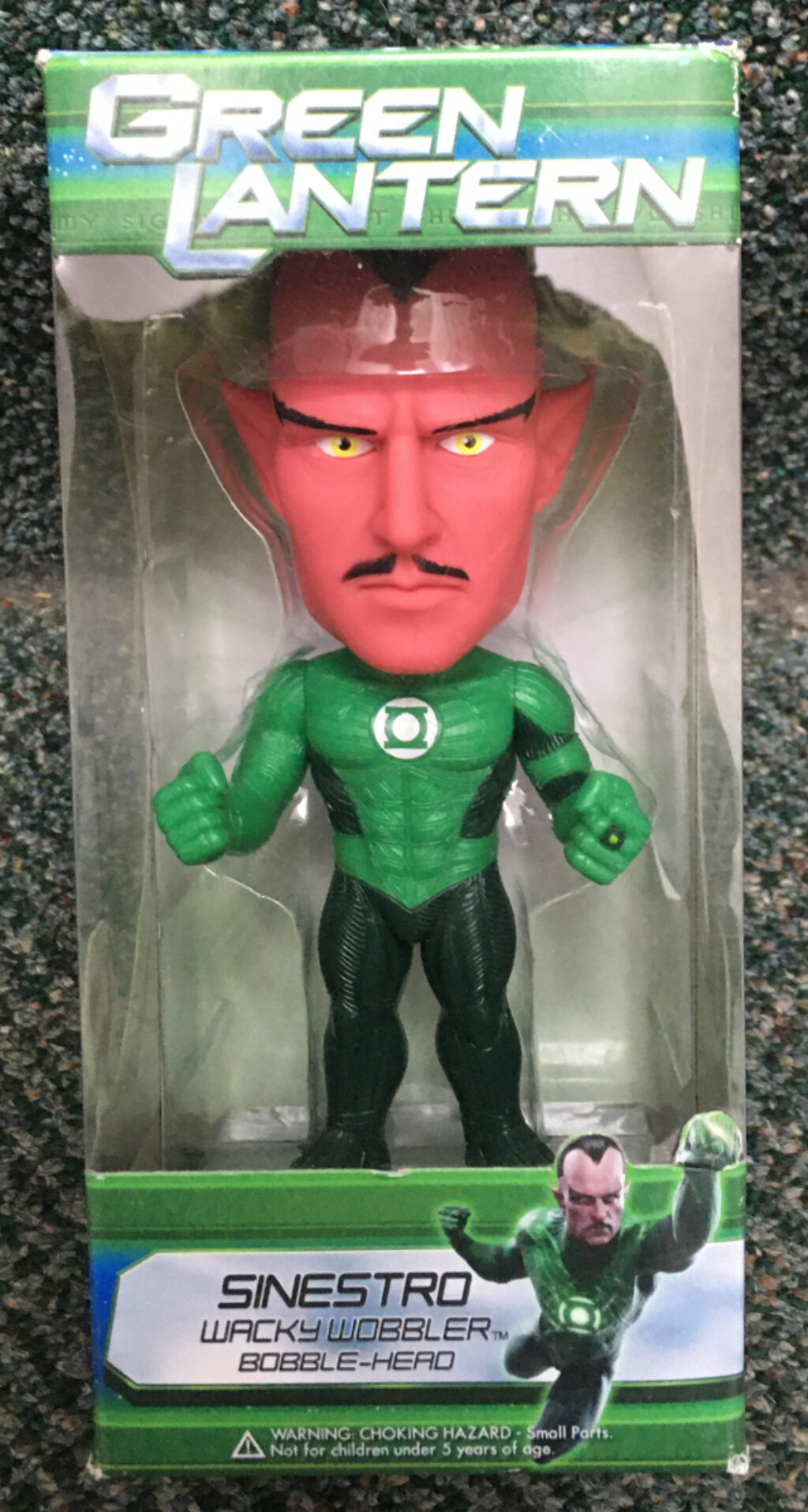 Green Lantern Sinestro Wacky Wobbler Bobblehead from Funko 1