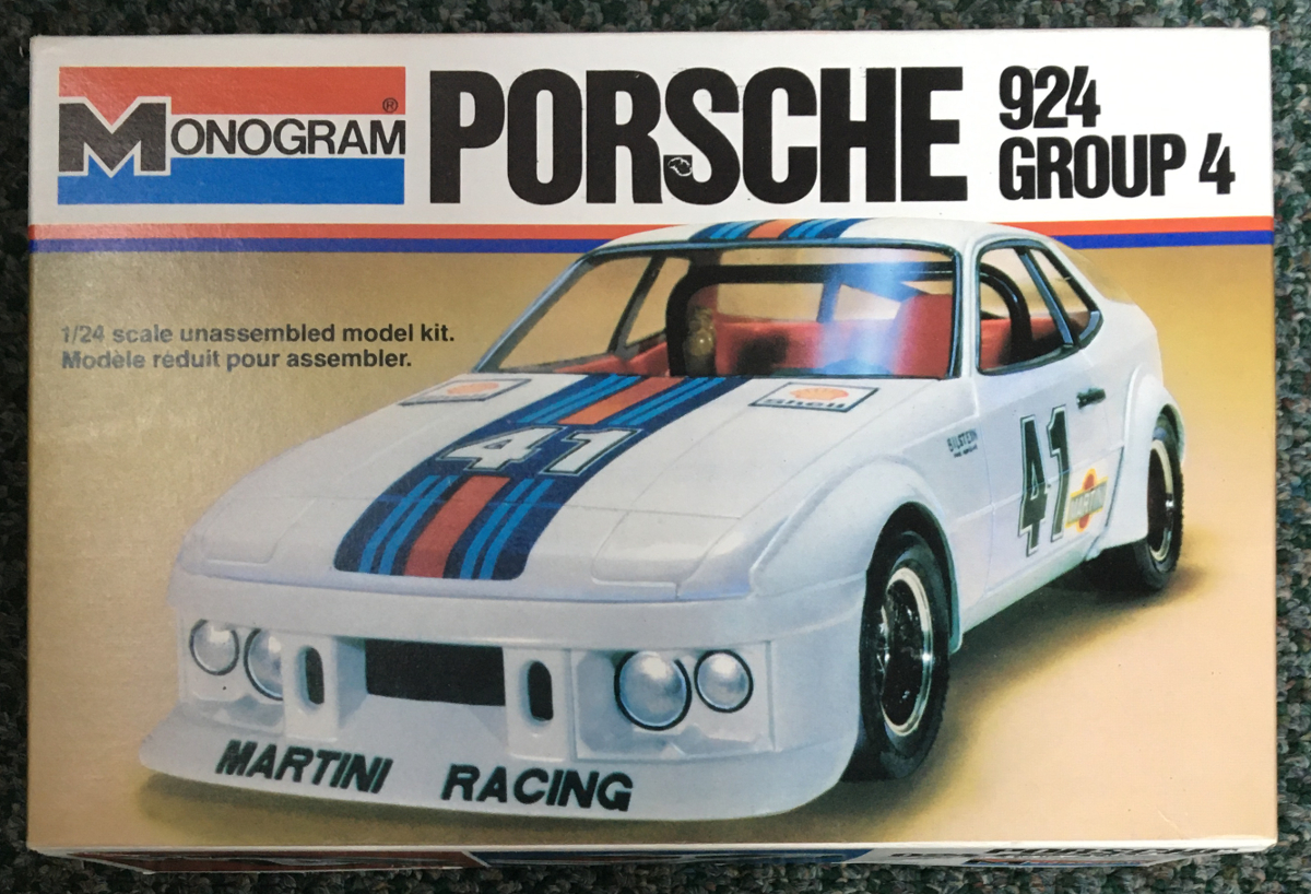 monogram-porsche-924-model-kit-1 monogram porsche 924 group 4 model kit 1