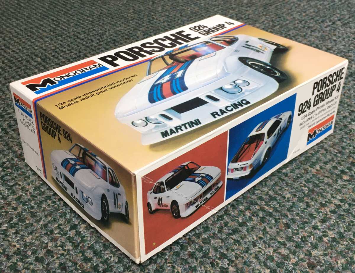 monogram-porsche-924-model-kit-2 monogram porsche 924 group 4 model kit 2