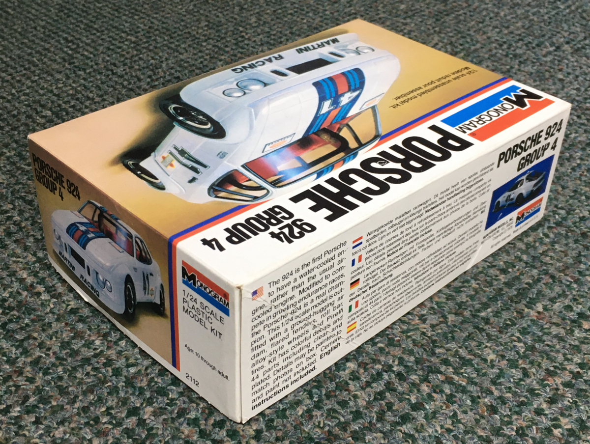 monogram-porsche-924-model-kit-3 monogram porsche 924 group 4 model kit 3