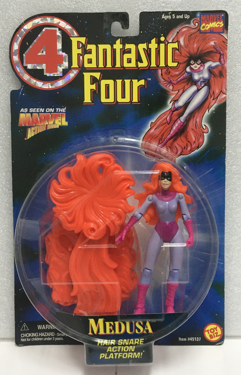toy biz fantastic four medusa action figure 1