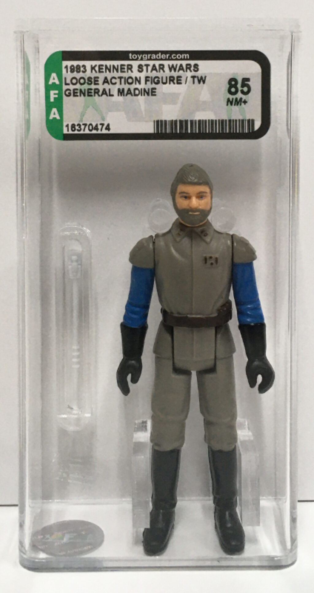 afa graded kenner star wars general madine 1