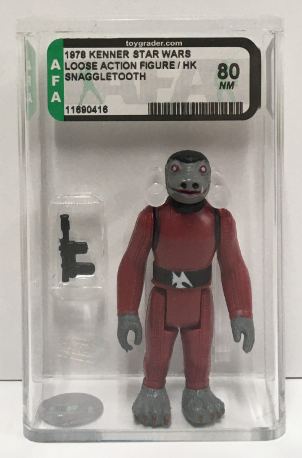 afa graded kenner star wars snaggletooth 1
