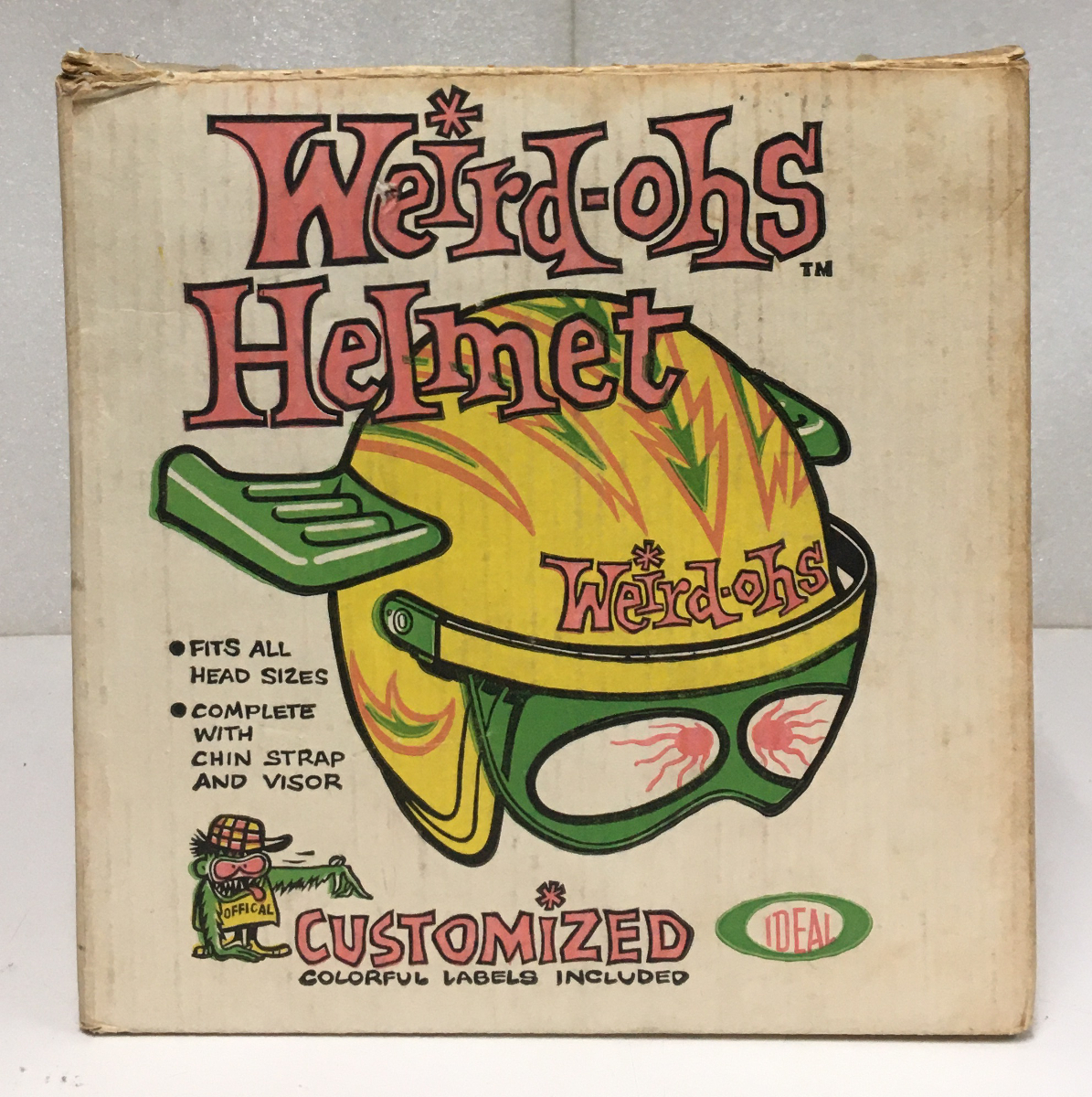 ideal-weird-ohs-helmet-3 1964 ideal weird-ohs helmet 3