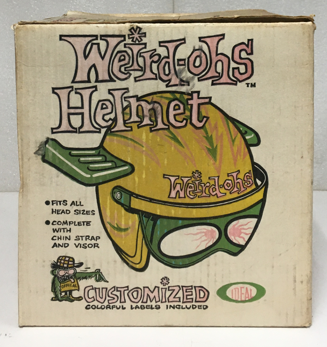 ideal-weird-ohs-helmet-4 1964 ideal weird-ohs helmet 4