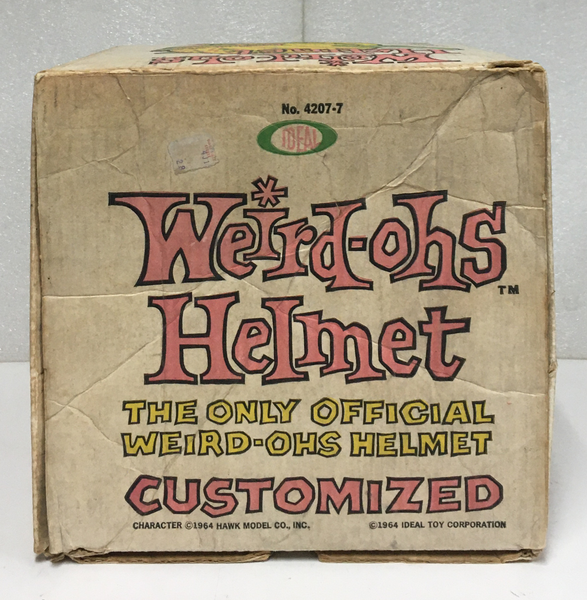 ideal-weird-ohs-helmet-5 1964 ideal weird-ohs helmet 5