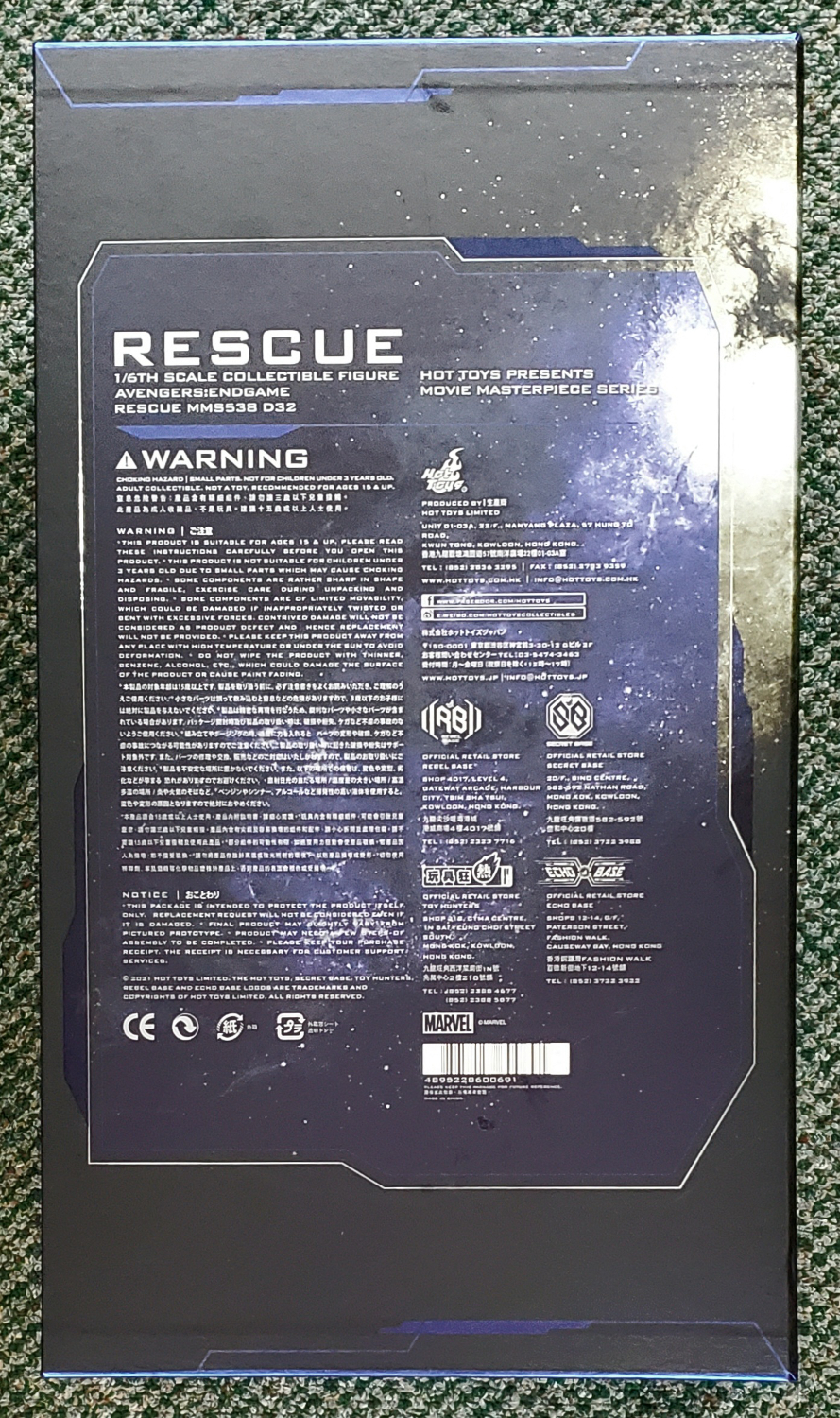 hot-toys-avengers-endgame-rescue-diecast-figure-2 Hot Toys Avengers Endgame Diecast Rescue 1:6 Scale Figure 2