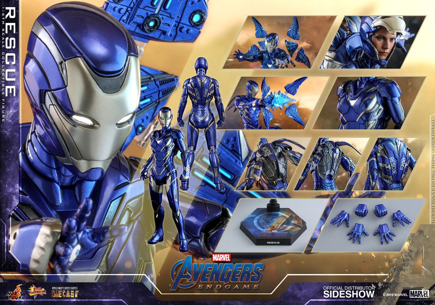 hot-toys-avengers-endgame-rescue-diecast-figure-3 Hot Toys Avengers Endgame Diecast Rescue 1:6 Scale Figure 3