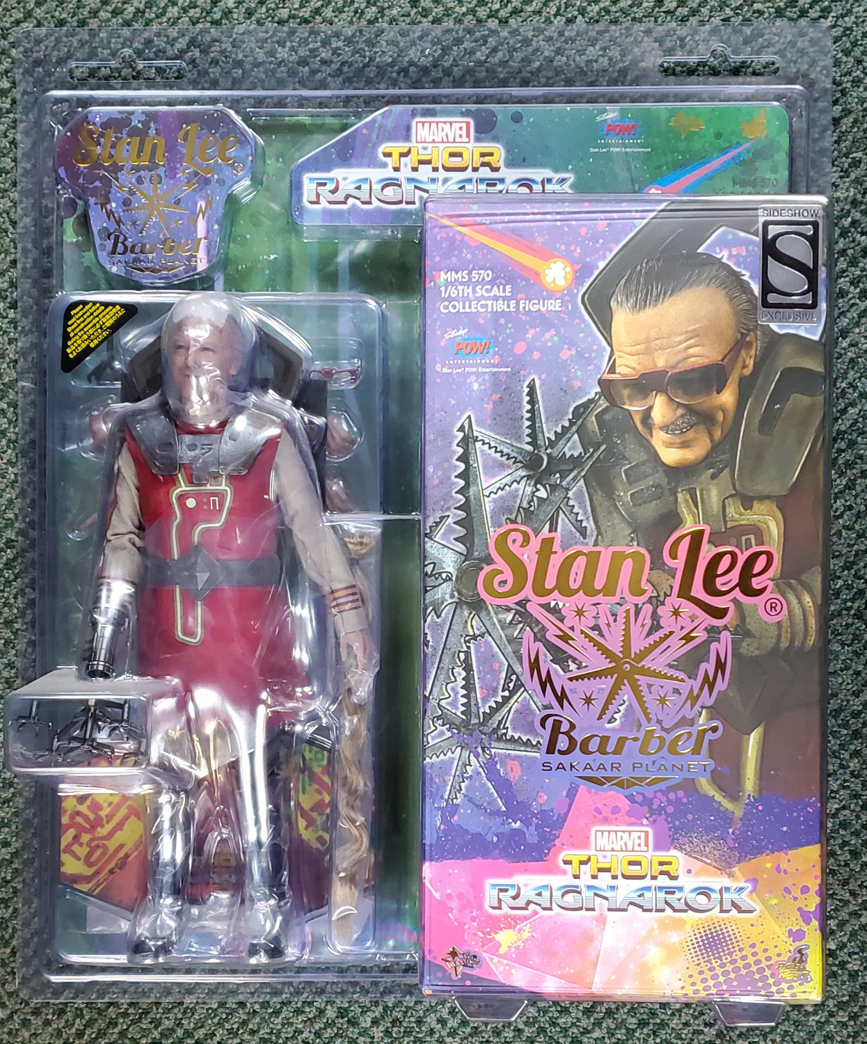 Hot Toys Sideshow Exclusive Thor Ragnarok Stan Lee 1:6 Scale Figure 1