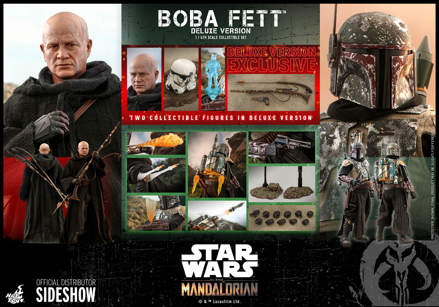 hot-toys-star-wars-the-mandalorian-boba-fett-deluxe-version-3 Hot Toys Star Wars The Mandalorian Boba Fett Deluxe Version 1:6 Scale Figure 3
