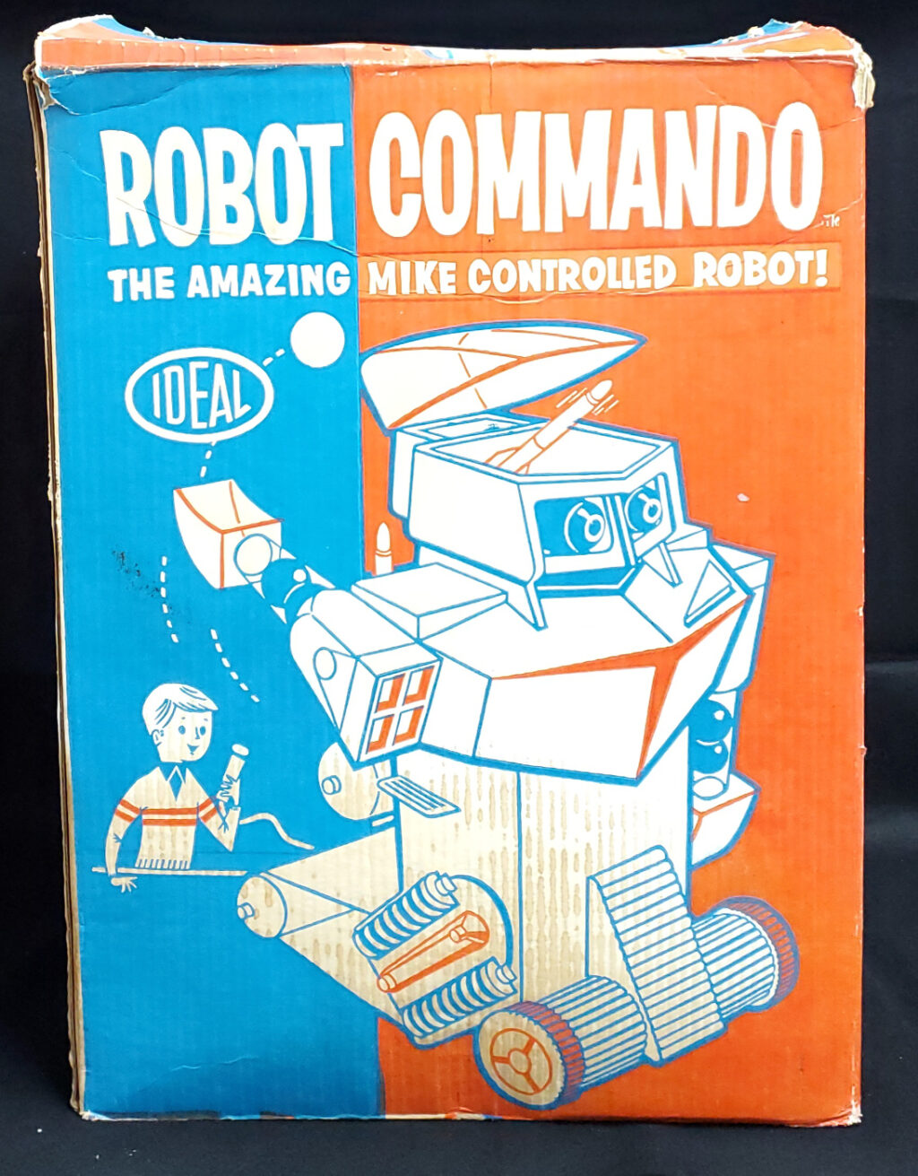1961 Ideal Robot Commando Battery-Operated Robot in the Box - All-Original Parts 1