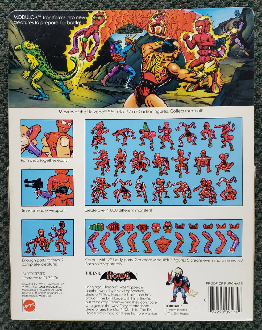 mib-motu-modulok-2 MIB 1985 Masters of the Universe (MOTU) Modulok in Factory Sealed Box 2