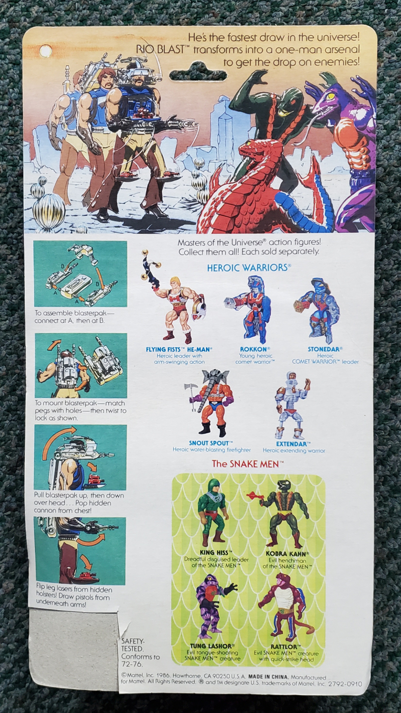 moc-motu-rio-blast-2 MOC 1983 Masters of the Universe (MOTU) Rio Blast Action Figure on Factory Sealed Card 2