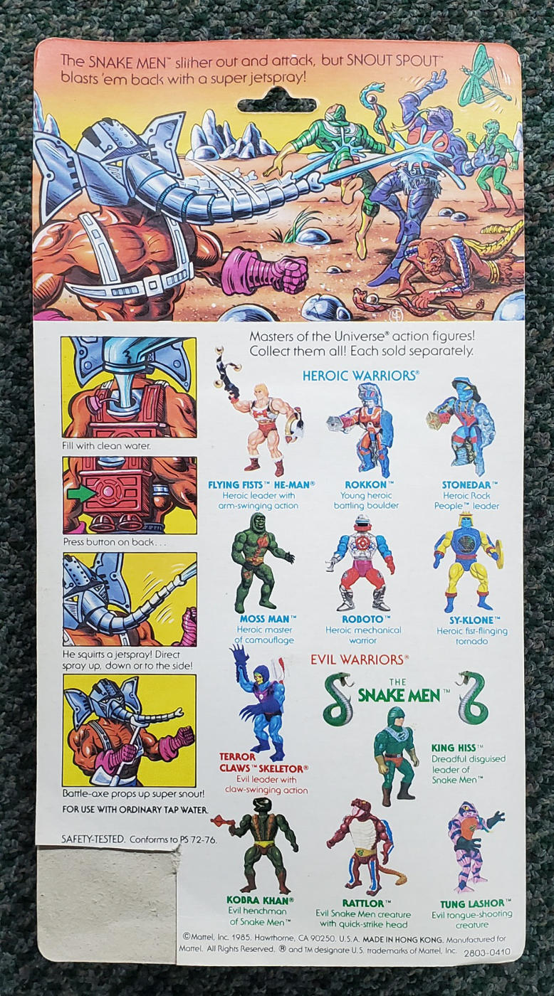 moc-motu-snout-spout-2 MOC 1985 Masters of the Universe (MOTU) Snout Spout Action Figure on Factory Sealed Card 2