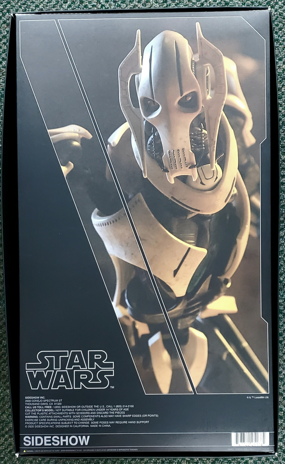sideshow-star-wars-general-grievous-figure-2 Sideshow Star Wars General Greivous 1:6 Scale Figure 3