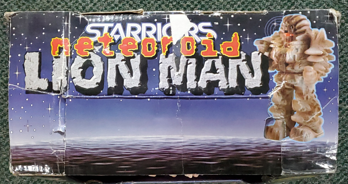 starriors-meteoroid-lion-man-3 1998 Starriors Meteoroid Lion Man Battery-Operated Robot in the Box 4
