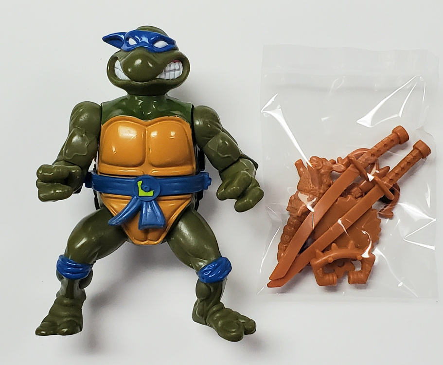 Turtle Grappling Hook Armadillo Club Pizza Disc Spiked Knuckle/Climbing Claw Two Ninja Stars Two Katana Blades 1