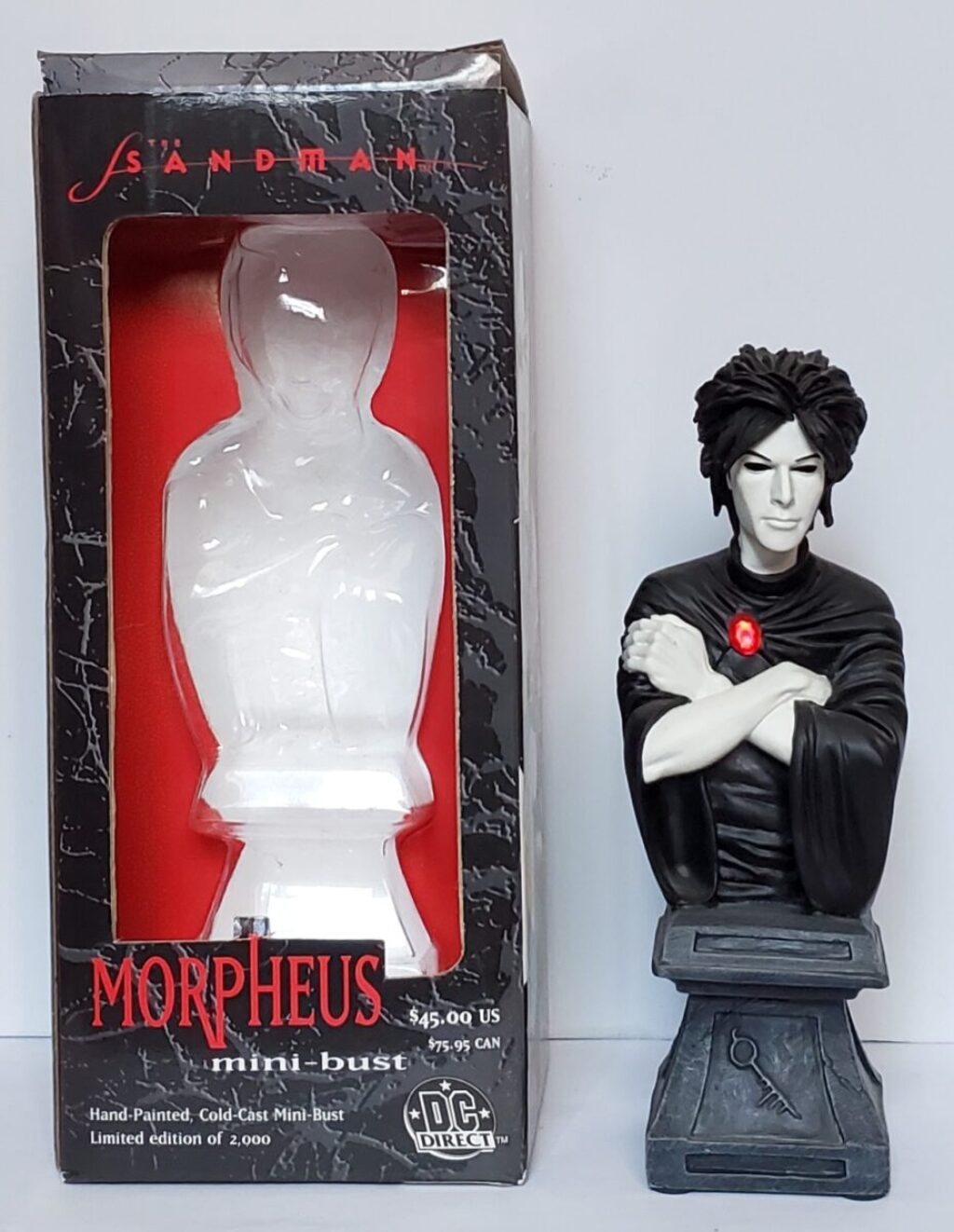 DC Vertigo The Sandman Morpheus Dream Mini-Bust - Mint in Box 1