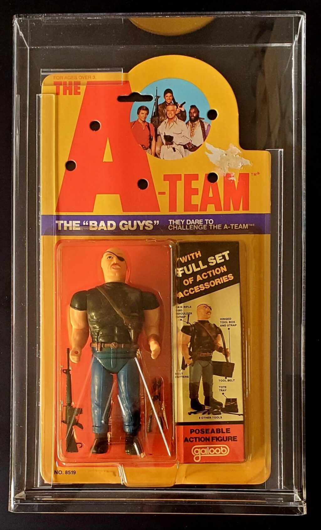 MOC Galoob The A-Team Python Action Figure 1