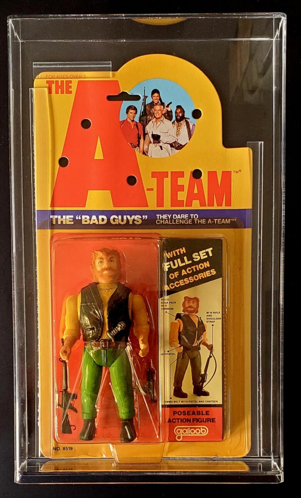 MOC Galoob The A-Team Viper Action Figure 1