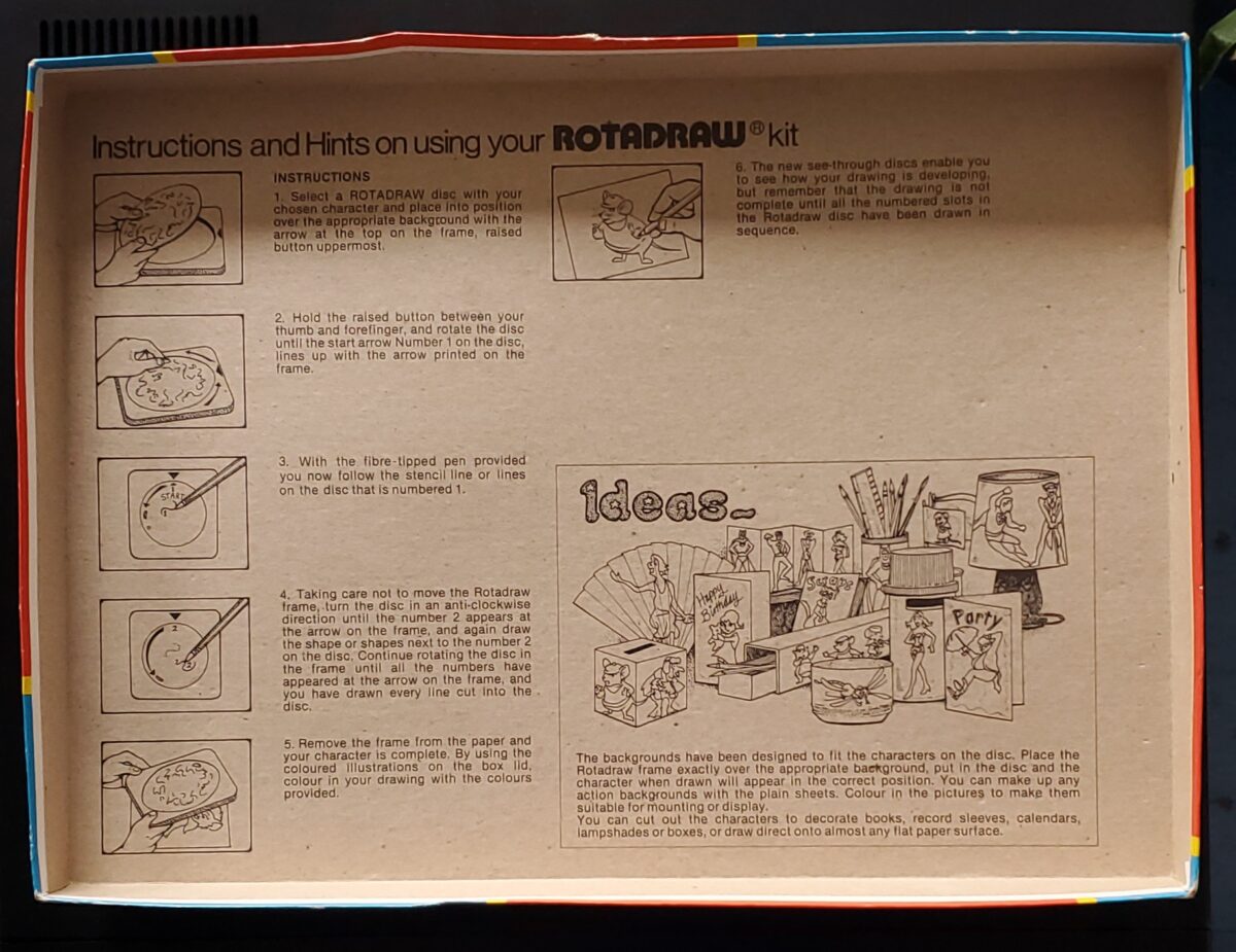 MIB Salters Toys The A-Team Rotodraw Art Set 3 MIB Salters Toys The A-Team Rotodraw Art Set 3