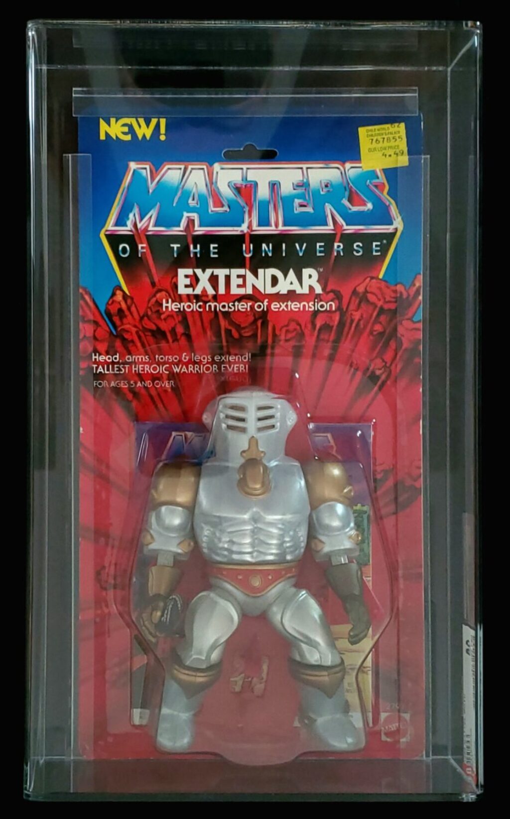 MOC AFA- Graded Masters of the Universe (MOTU) Extendar Action Figure 1