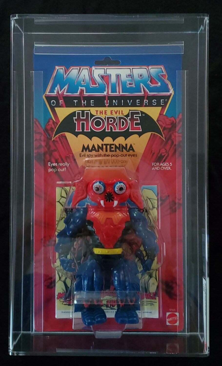 MOC AFA- Graded Masters of the Universe (MOTU) Mantenna Action Figure 1