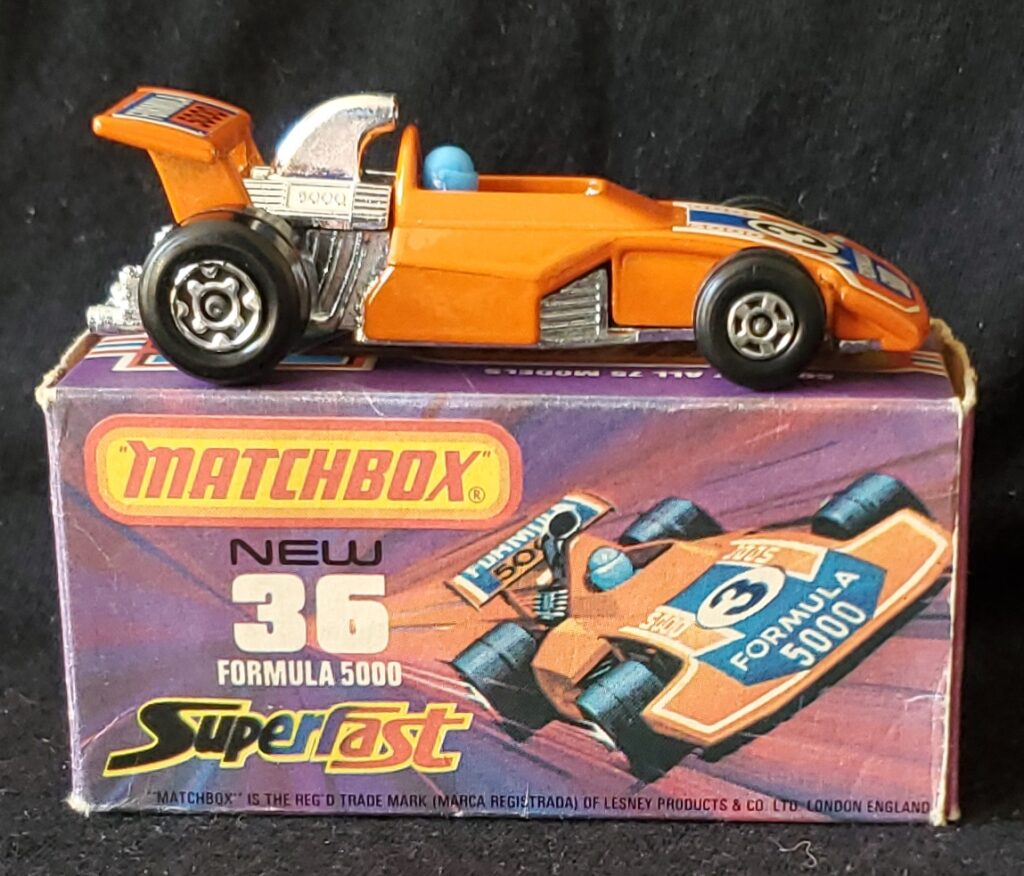 NM Matchbox 36-E Formula 5000 in the Box 1