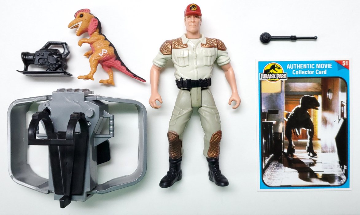 Kenner Jurassic Park Series 2 "Jaws" Jackson Complete Action Figure 1