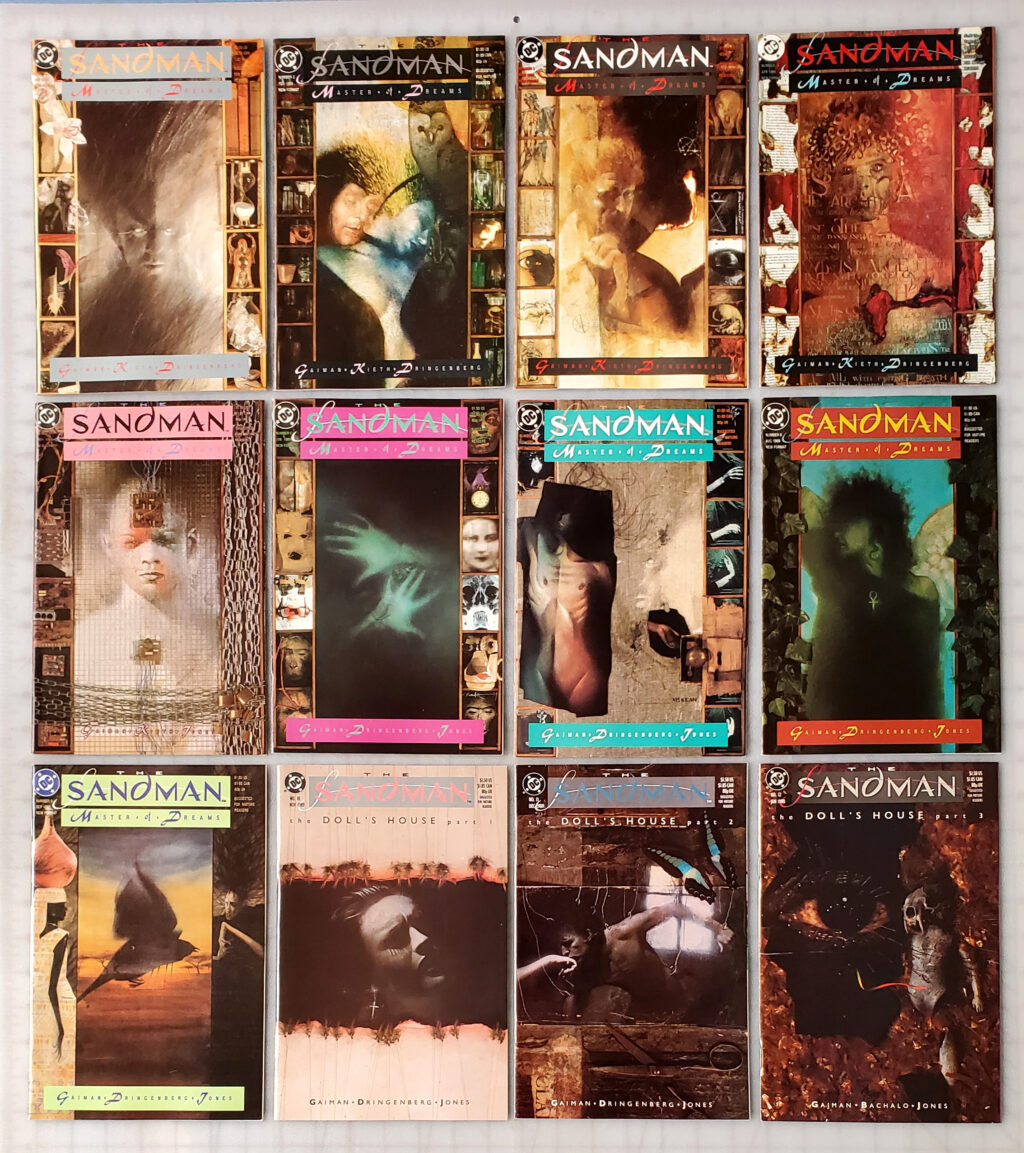 NM DC Vertigo The Sandman #1 - #75, plus 14 one-shots & 14 mini-series - 140 books 1