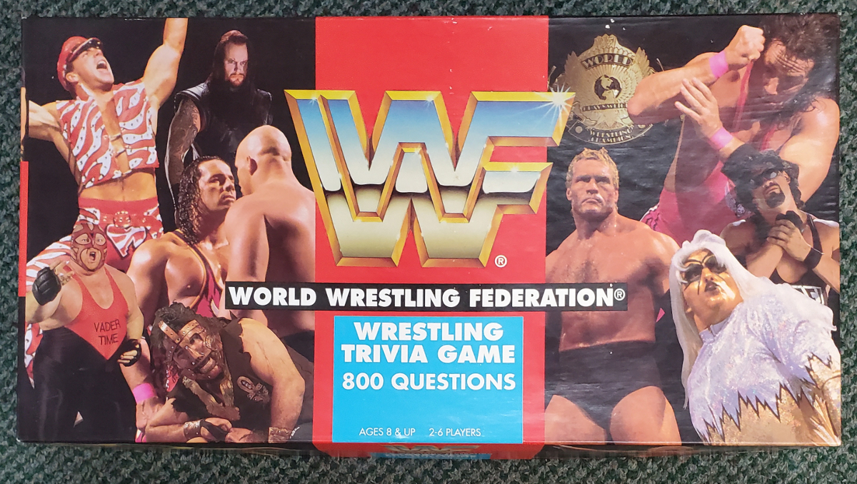 cardinal-wwf-wrestling-trivia-game-1 Cardinal WWF Wrestling Trivia Game - Mint in Box 1