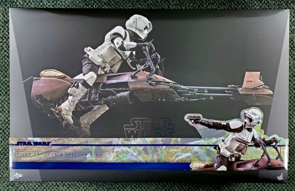 Hot Toys Star Wars Return of the Jedi Scout Trooper & Speeder Bike 1:6 Scale Figure 1
